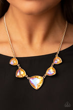 Load image into Gallery viewer, Paparazzi - Cosmic Constellations - Gold Necklace
