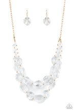 Load image into Gallery viewer, Paparazzi - Icy Illumination - Gold Necklace
