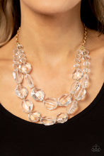 Load image into Gallery viewer, Paparazzi - Icy Illumination - Gold Necklace
