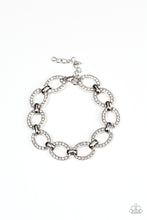 Load image into Gallery viewer, Paparazzi - Date Night Debonair - White Bracelet
