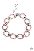 Load image into Gallery viewer, Paparazzi - Date Night Debonair - Pink Bracelet
