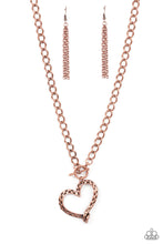 Load image into Gallery viewer, Paparazzi - Reimagined Romance - Copper Necklace
