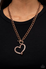 Load image into Gallery viewer, Paparazzi - Reimagined Romance - Copper Necklace
