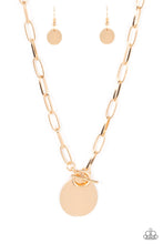 Load image into Gallery viewer, Paparazzi - Tag Out - Gold Necklace
