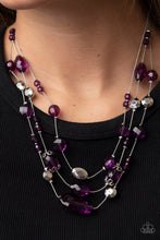 Load image into Gallery viewer, Paparazzi - Prismatic Pose - Purple Necklace
