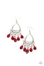 Load image into Gallery viewer, Paparazzi - Famous Fashionista - Red Earring
