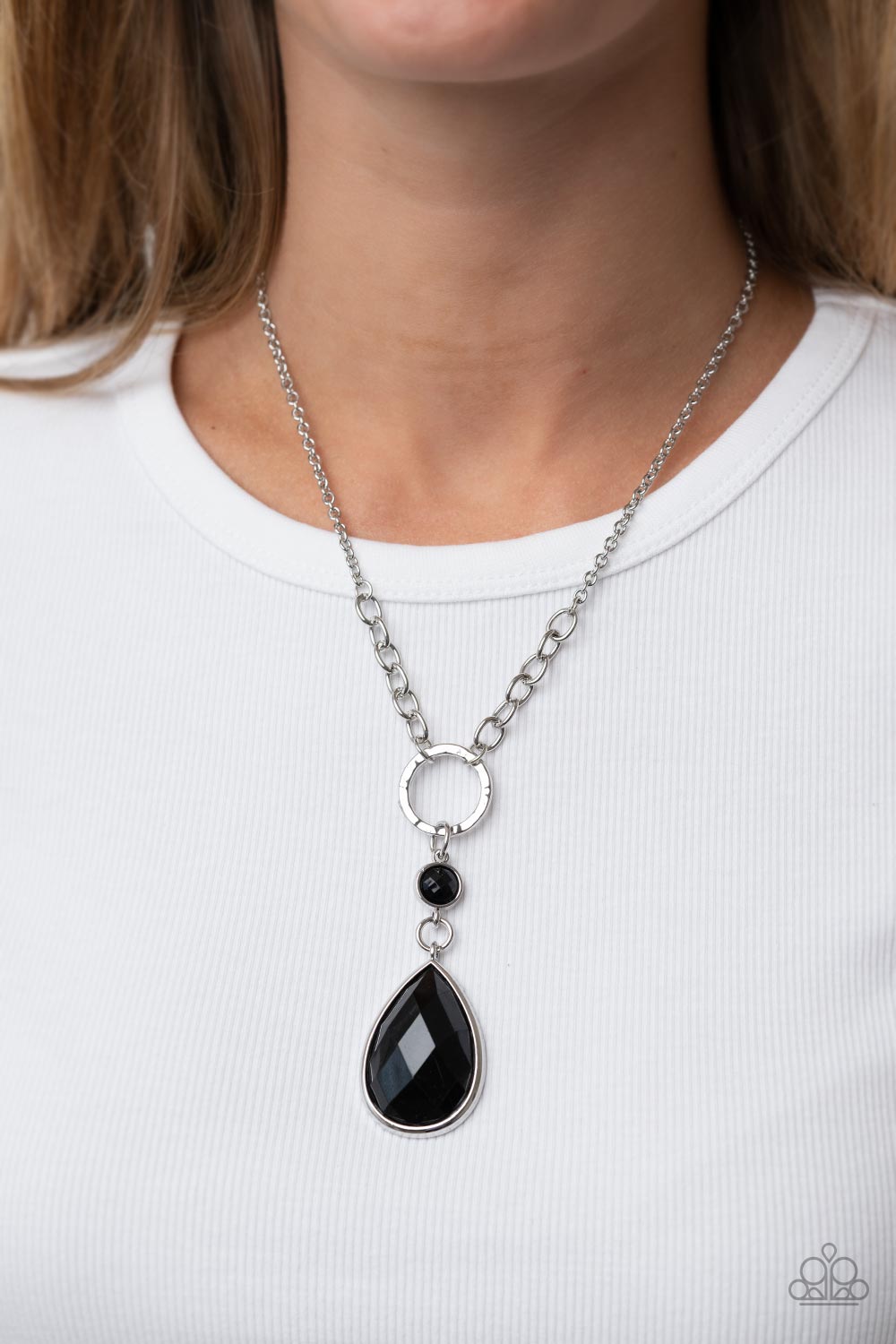 Paparazzi - Valley Girl Glamour - Black Necklace