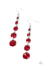 Load image into Gallery viewer, Paparazzi - Red Carpet Charmer - Red Earrings
