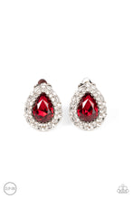 Load image into Gallery viewer, Paparazzi - Haute Happy Hour - Red Earring
