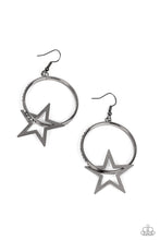 Load image into Gallery viewer, Paparazzi - Superstar Showcase - Black Earring
