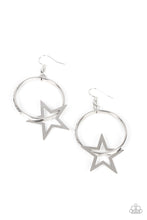 Load image into Gallery viewer, Paparazzi - Superstar Showcase - White Earrings
