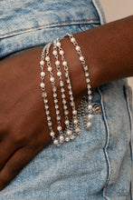 Load image into Gallery viewer, Paparazzi - Experienced in Elegance - White Bracelet
