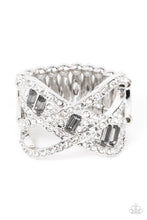 Load image into Gallery viewer, Paparazzi - Triple Threat Twinkle - Silver Ring
