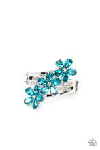 Load image into Gallery viewer, Paparazzi - Posh Petals - Blue Ring
