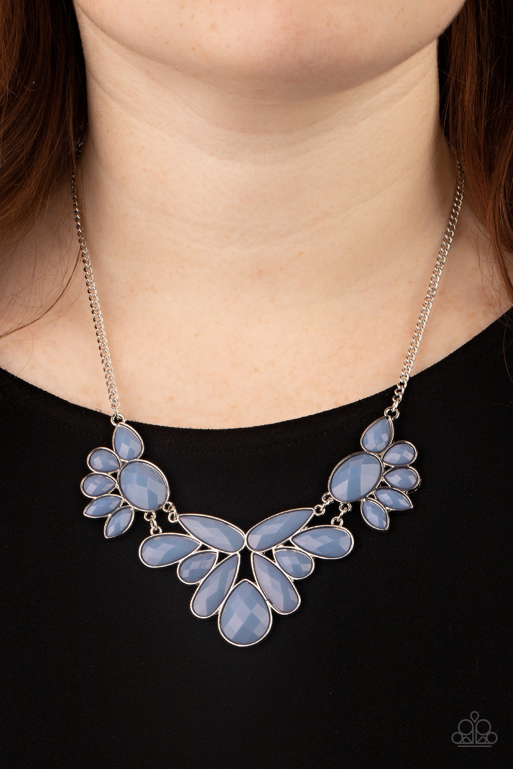 Paparazzi - A Passing FAN-cy - Blue Necklace