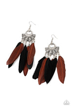 Load image into Gallery viewer, Paparazzi - Plume Paradise - Multi Earring
