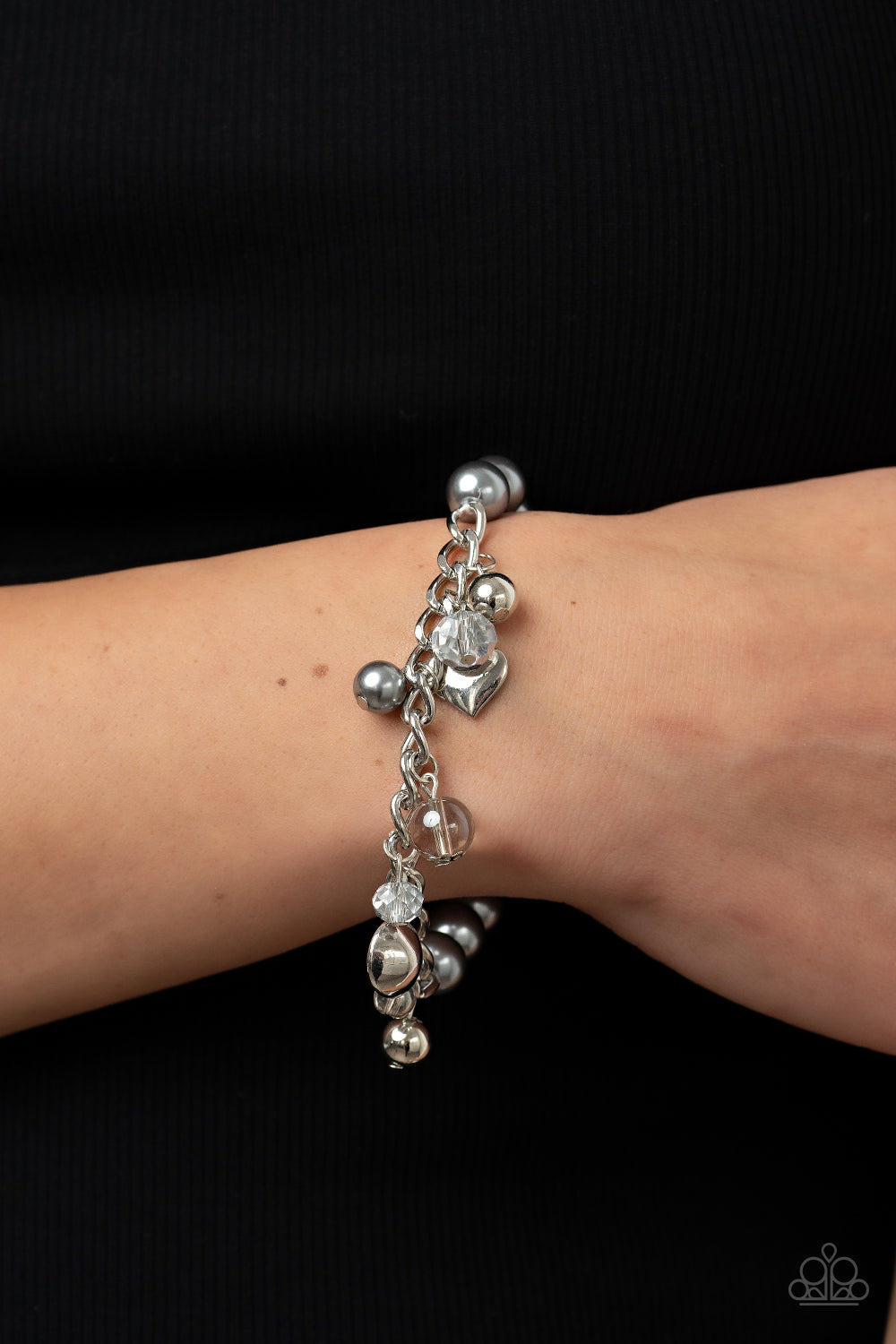 Paparazzi Adorningly Admirable - Silver Bracelet