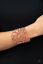 Load image into Gallery viewer, Paparazzi - All Turned Around - Copper Bracelet
