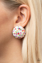 Load image into Gallery viewer, Paparazzi - Kaleidoscope Sky - White Earring
