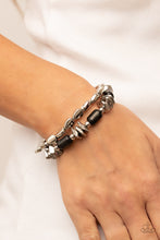 Load image into Gallery viewer, Paparazzi - Canyon Cavern - Black Bracelet
