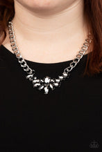 Load image into Gallery viewer, Paparazzi - Come at Me - Silver Necklace
