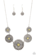 Load image into Gallery viewer, Paparazzi - Marigold Meadows - Yellow Necklace
