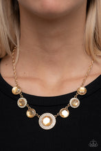 Load image into Gallery viewer, Paparazzi - Extravagant Extravaganza - Gold Necklace
