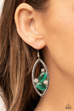 Load image into Gallery viewer, Paparazzi - Famously Fashionable - Green Earring
