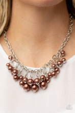 Load image into Gallery viewer, Paparazzi - Powerhouse Pose - Brown Necklace
