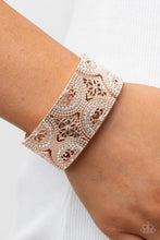 Load image into Gallery viewer, Paparazzi - Wheeling and Dealing - Rose Gold Bracelet
