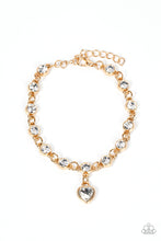 Load image into Gallery viewer, Paparazzi - Truly Lovely - Gold Bracelet
