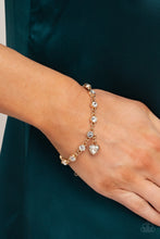 Load image into Gallery viewer, Paparazzi - Truly Lovely - Gold Bracelet
