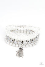 Load image into Gallery viewer, Paparazzi - Day Trip Trinket - White Bracelet
