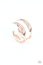 Load image into Gallery viewer, Paparazzi - Curvy Charmer - Rose Gold Earring
