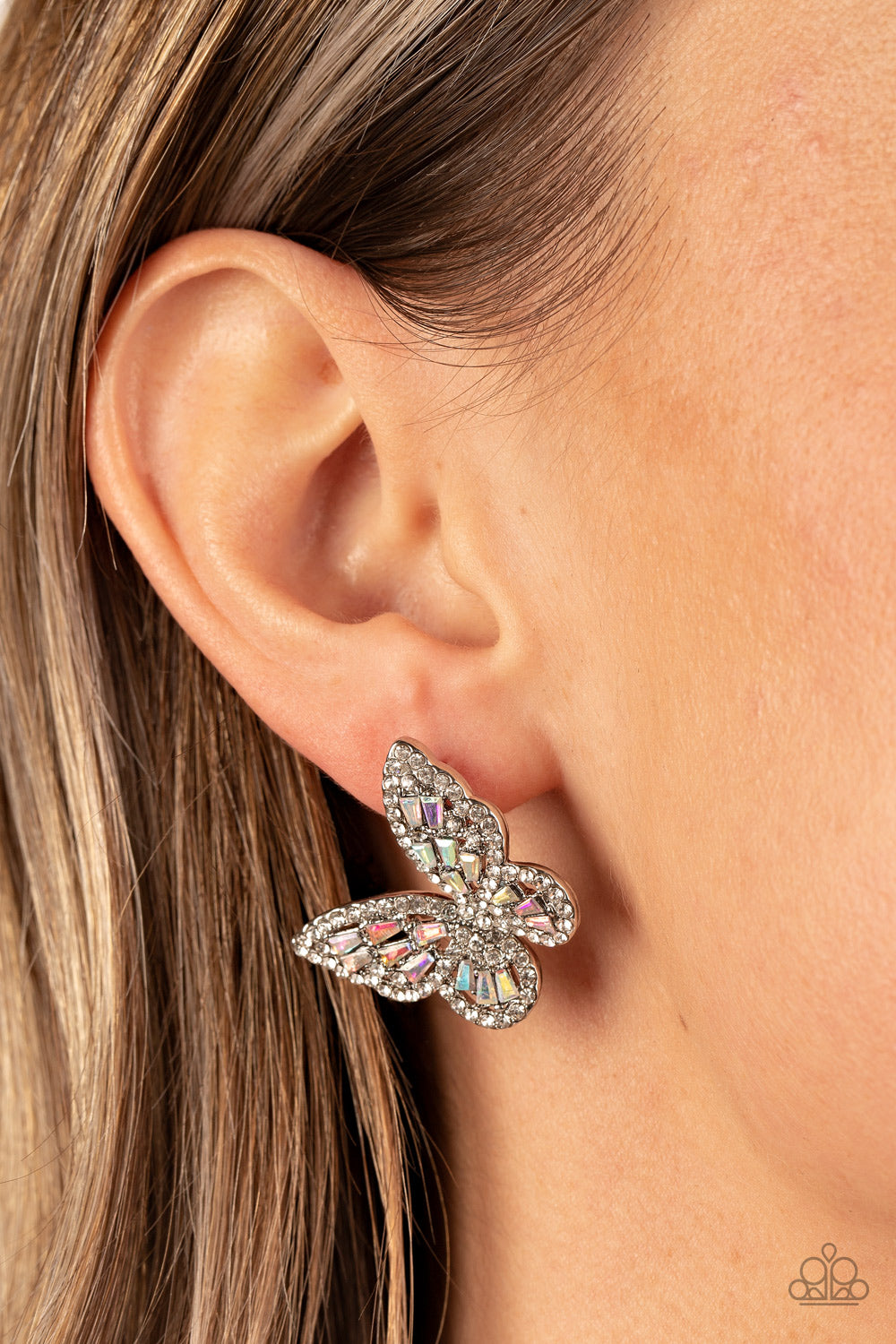 Paparazzi - Smooth Like FLUTTER - Multi Earring