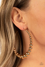 Load image into Gallery viewer, Paparazzi - Show Off Your Curves - Gold Earrings
