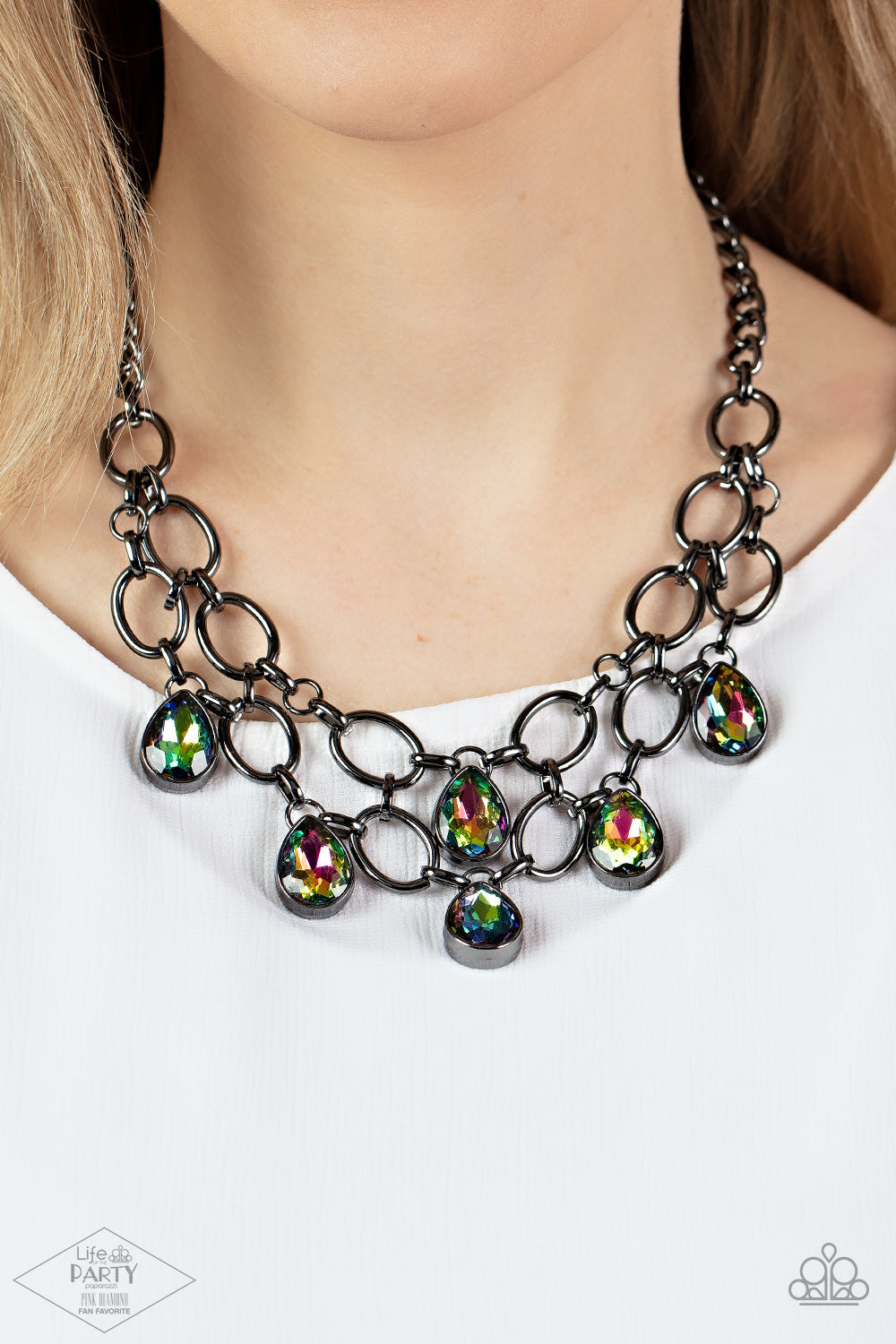 Paparazzi - Show-Stopping Shimmer - Multi Necklace