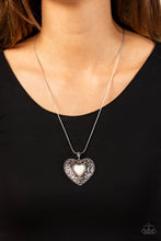 Load image into Gallery viewer, Paparazzi - Wholeheartedly Whimsical - White Necklace
