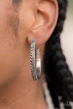 Load image into Gallery viewer, Paparazzi -Tick, Tick, Boom! - Silver Earring
