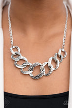 Load image into Gallery viewer, Paparazzi - Bombshell Bling - Silver Necklace
