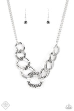 Load image into Gallery viewer, Paparazzi - Bombshell Bling - Silver Necklace
