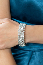 Load image into Gallery viewer, Paparazzi -Full Body Chills - White Bracelet
