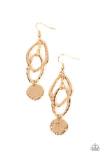 Load image into Gallery viewer, Paparazzi - Nothing but CHIME - Gold Earrings
