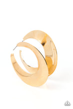 Load image into Gallery viewer, Paparazzi - Power Curves - Gold Earrings
