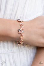 Load image into Gallery viewer, Paparazzi - Colorful Captivation - Rose Gold Bracelet
