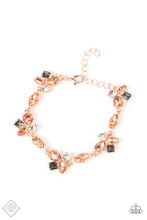 Load image into Gallery viewer, Paparazzi - Colorful Captivation - Rose Gold Bracelet
