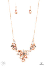 Load image into Gallery viewer, Paparazzi - Completely Captivated - Rose Gold Necklace
