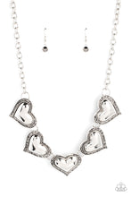 Load image into Gallery viewer, Paparazzi - Kindred Hearts - Silver Necklace
