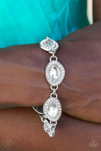 Load image into Gallery viewer, Paparazzi - Next-Level Sparkle - White Bracelet
