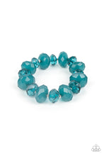 Load image into Gallery viewer, Paparazzi - Keep GLOWING Forward - Blue Bracelet
